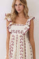 Meet Me at Doak Mini Tie Back Dress