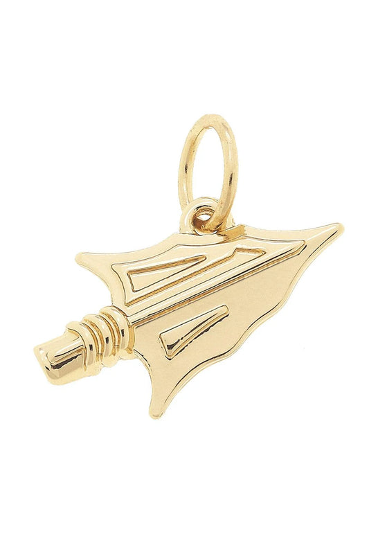 Florida State Seminoles Logo Charm Gold