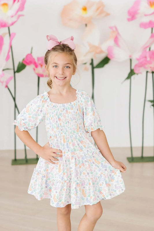 Mila & Rose Hoppy Easter Dress