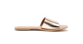 Cabana Sandal In Gold