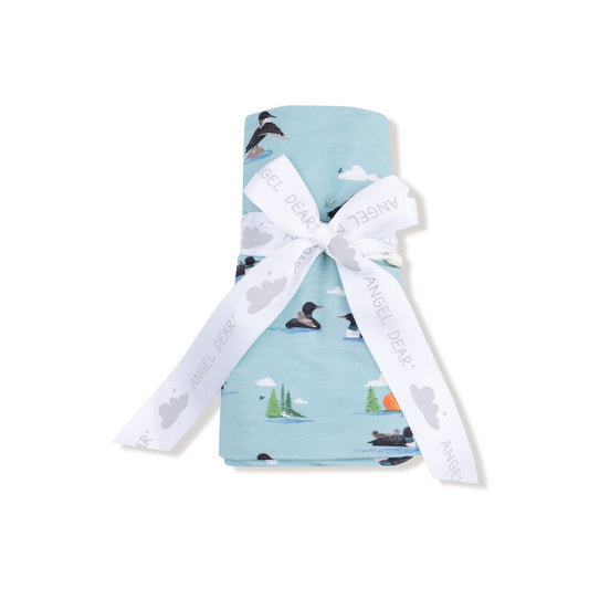 Angel Dear Loons Swaddle Blanket