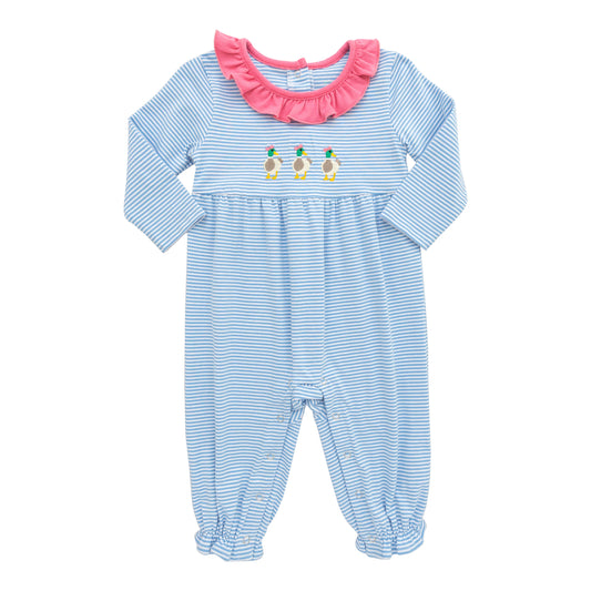 Itsy Bitsy Mallard Ruffle Romper