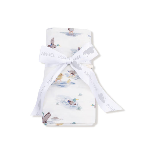 Angel Dear Migrating Mallards Swaddle Blanket