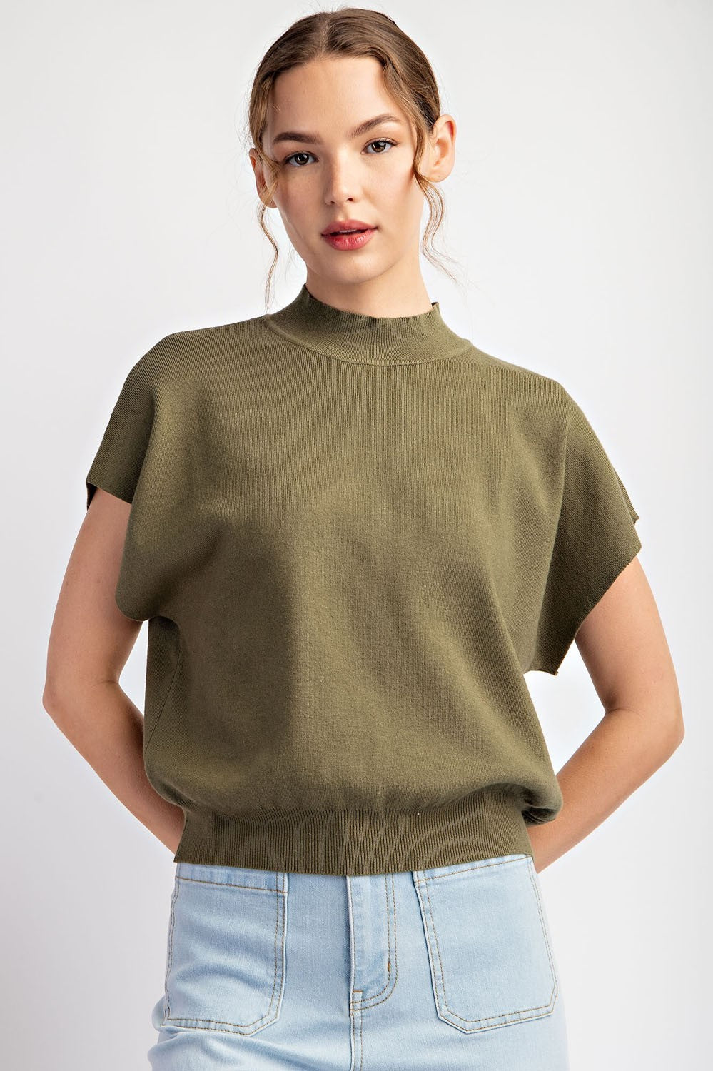 Fall In Florida Sweater In Military