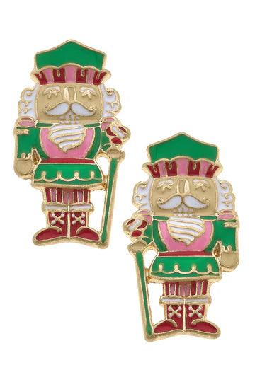 Nutcracker Stud Earrings