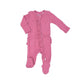 Angel Dear Rib Chateau Rose 2 Way Zipper Ruffle Footie