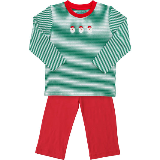 Itsy Bitsy Santa Pants Set