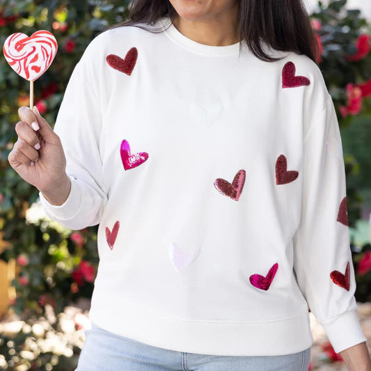 Queen Of Hearts Sweatshirt