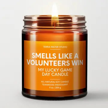 Smells Like A Volunteers Win Game Day Candle Sea Salt & Orchids