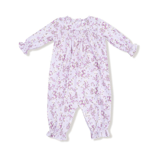 Angel Dear Sweet Dream Florals Smocked Romper