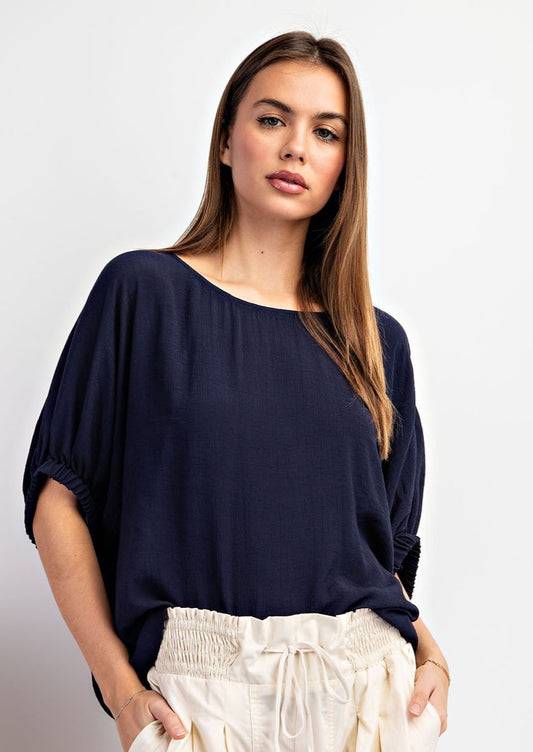 Jeni Top in Navy