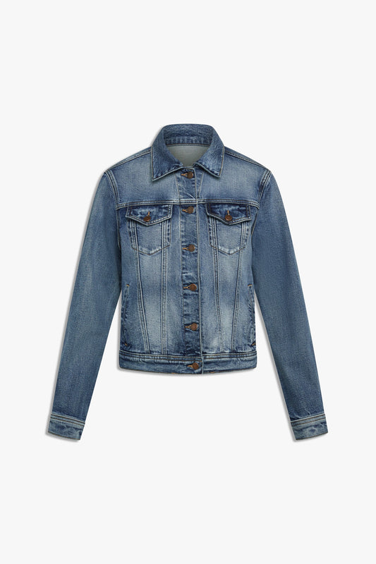 Western Stretch Denim Jacket