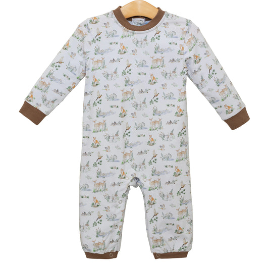 Trotter Street Woodland Friends Romper